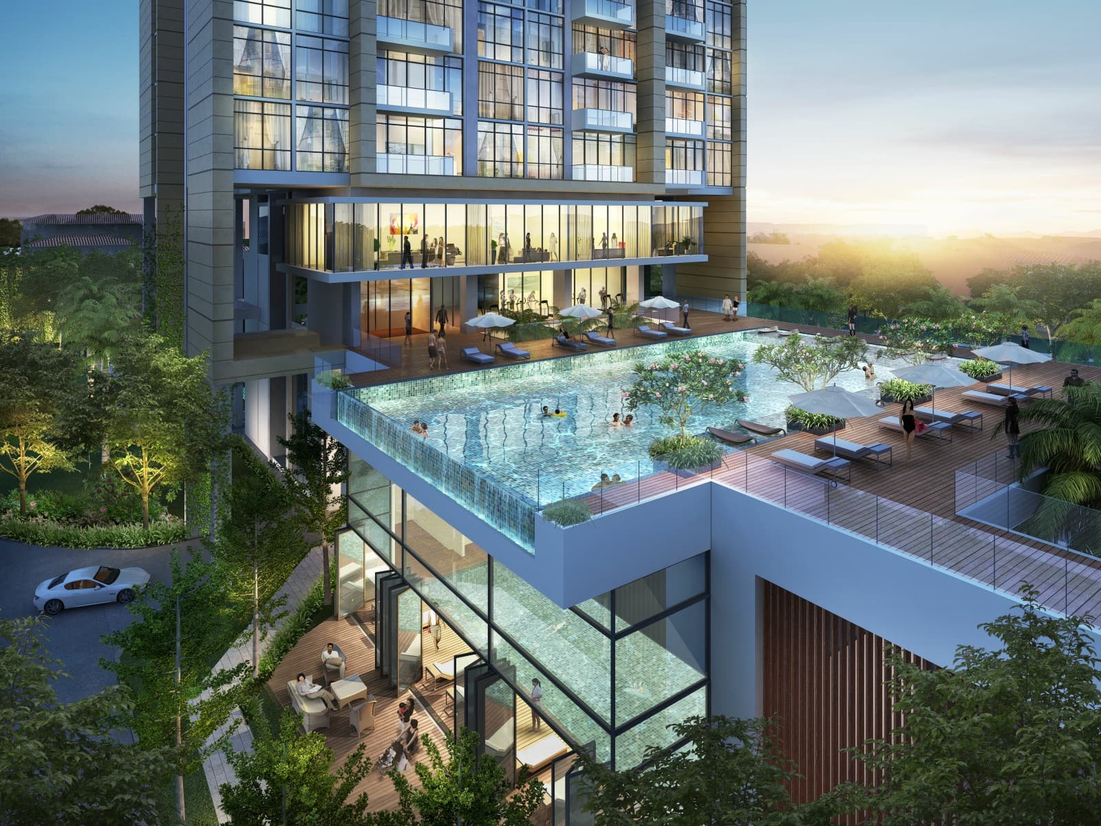 2 Bedroom at Ciputra World 2 Apartment